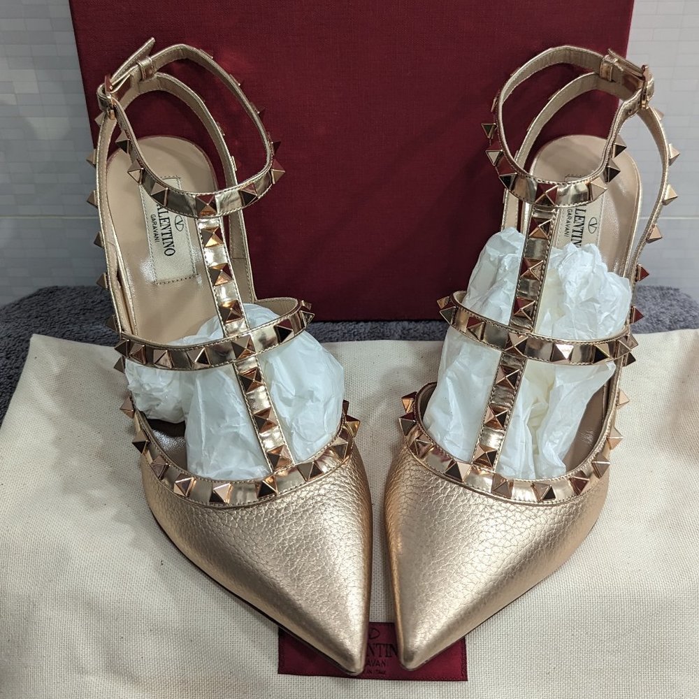 Valentino Rock stud heels